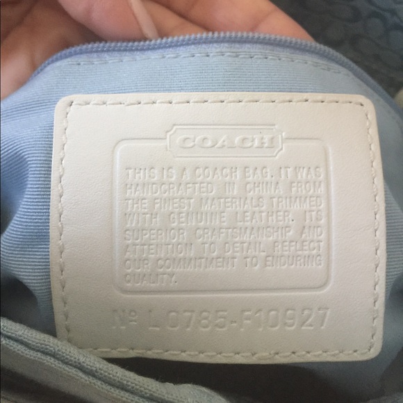 Preloved COACH Signature patern - Picture 5 of 5